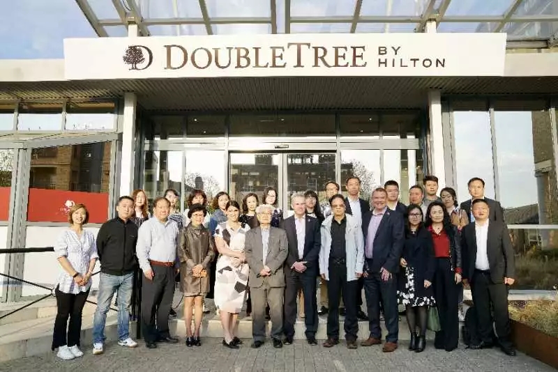  深圳防水代表團拜訪英國屋面工程協會領導和專家_開來濕克未防水